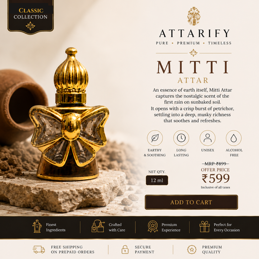 Mitti Attar | Mitti Itra