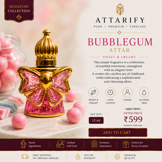 Premium Bubblegum Attar | Bubblegum Itra