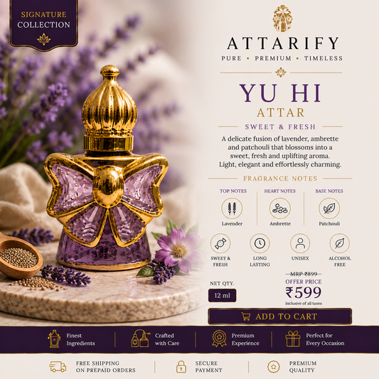 Premium Yu Hi Attar | Yu Hi Itra